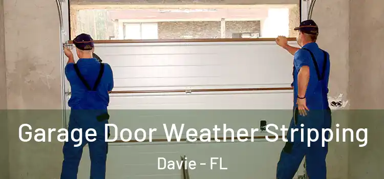  Garage Door Weather Stripping Davie - FL