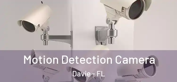  Motion Detection Camera Davie - FL